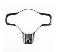 For Mitsubishi For Lancer For Evolution EVO X 10th 2008-2016 Real Carbon Fiber Steering Wheel Cover Car Interior Decoration Accessories