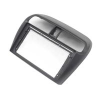 For Mitsubishi For Mirage 2012+ 2 Din Car Radio Dashboard Fascia Stereo Panel Mounting Bezel Faceplate Holder Car Radio Frame