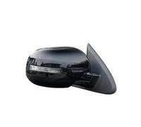 For Mitsubishi For Outlander 2013 2014 2015 2016 2017 2018 Auto Side Mirror Reflector Car Side Mirror Assembly Complete Wing Mirrors for Cars(Black Right)