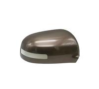 For Mitsubishi For Outlander 2013 2014 2015 2016 2017 2018 Outside Left Right Wing Door Side Shell Cap Housing Rearview Mirror Cover(Brown,Right)