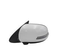 For MItsubishi For Outlander 2013 2014 2015 2016 2017 2018 Rearview Side Mirror Assembly 9PINS Electric Door Wing Wing Door Mirror(White-L)