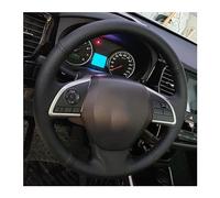 For Mitsubishi For Outlander 2013 2014 For ASX For L200 2015 2016 For Mirage 2014 Car Steering Wheel Cover Wheel Sleeve Protector(Blue Thread)