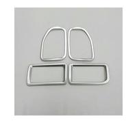 For Mitsubishi For Outlander 2016 2017 2018 2019 2020 2021 ABS Switch Vent Outlet Middle Air Condition Panel Control Trim BLNETU(Sliver)