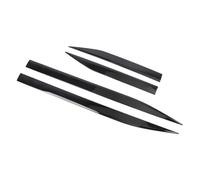 For Mitsubishi For Outlander 2022 2023 2024 2025 Car Accessories ABS Plastic Chrome Side Door Body Molding Cover Trim 4pcs(Black)