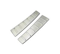 For Mitsubishi For Outlander 2022 2023 Car Trunk Door Guard Strips Pedal Rear Bumper Guard Protector Trim(Silver)