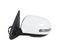 For Mitsubishi For Outlander Car Rearview Assembly 15 Pins 2014-2019 With Blind Spot Function Full Door Wing Mirror(White-Only Left)