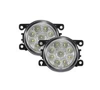 For Mitsubishi For Outlander For Pajero For Galant For Eclipse For Endeavor For Colt Hatchback 90mm Front Fog Light DRL Driving Lamps Fog Lamp Assembly(Type C LED)