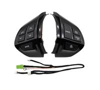 For Mitsubishi For Outlander XL 2.4 CW5W 4b12 2008 5 Pins Steering Wheel Volume Sound Cruise Control Button Car Steering Wheel Button Switch(Piano black)