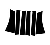 For Mitsubishi For Pajero For Montero Sport 2016 2017 2018 2019 2020 2021 2022 2023 Gloss Black Pillar Post Door Window Trim Sticker HRQCTIM