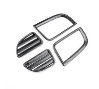 For Mitsubishi For Strada For Triton L200 2019 2020 2021 2022 Car Air Condition Outlet Trim AC Vent Frame Cover WEFOLCC(4 pieces)
