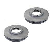 FOR MITSUBISHI FUSO CANTER FRONT PAIR OF BRAKE DISCS