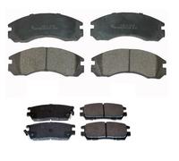 FOR MITSUBISHI LANCER EVO 4 FRONT REAR MINTEX BRAKE PADS SET BRAND NEW