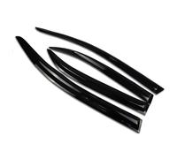 For Mitsubishi Lancer EX 2008-2017 Car Accessories Window Visors Rain Sun Guard Vent Wind Deflector Weathershield Moulding Trim