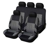 For Mitsubishi Outlander LancerEX ASX Samurai Car Seat Covers Full Set, Breathable Automotive Seat Protectors for Front Rear Universal Heavy Duty Car Seat Covers full set,A