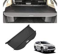 for Mitsubishi Pajero Sport 2016-2021 Car Retractable Rear Trunk Parcel Shelf Cargo Cover Trunk Panel Security Shield Luggage Shade Shield Protective Auto Shelves Accessories