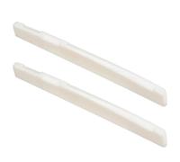 For Miwayer 12,6 String 6 String Classical Guitar Bone Saddle, Guitar Bridge Saddles, Cut from Whole Bones(Acoustic 2pcs)