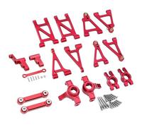 For MJX For Hyper Go 14303 14302 14301 1/14 Alloy Steering Assembly Tie Rod Front Rear Upper Low For Swing Arm Kit RC Car Parts Arm