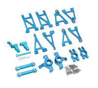 For MJX For Hyper Go 14303 14302 14301 1/14 Alloy Steering Assembly Tie Rod Front Rear Upper Low For Swing Arm Kit RC Car Parts Arm