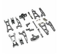 For Mjx For Hyper Go 16207 16208 16209 16210 H16H 1/16 Metal Upgrade For Swing Arm Remote Control Drift Car Repair Modify Parts Upper Lower Swing Arms