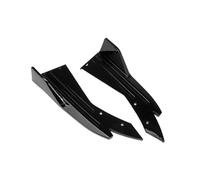 For Mk2 Mk3 Mk4 Mk5 Universal Style Car Rear Bumper Lip Modification Accessories Skirt Spoiler Car Side Skirts(Bright blacK)