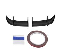 For MK6 Models For AK Style Car Rear Trunk Spoiler Wind Pressure Reduction Tail Lid Wing 2piece Car Rear Roof Spoiler(Carbon pattern)