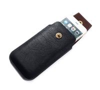 for Mlais M7 Leather Cover Vertical Belt Case with Magnetic Closure