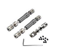 For MN128 MN86 MN86S MN86KS MN86K For MN G500 1/12 Metal Drive Shaft CVD Driveshaft RC Car Upgrade Parts Replacement Accessories RC Accessories(Grey)