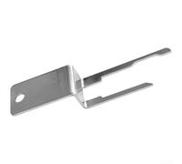For Model 3 For Model Y Specific Seat Belt Release Tool Metal Body with Key Shaped Straight and Bent Tips for Precise Buckle Handling (Bent Style)