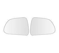 For Model 3 For Y For X For S Car 800R Wide-Angle Large Vision Rearview Heating Anti Dazzle Reversing 1Pair Door Wing Mirror(White,Model 3)