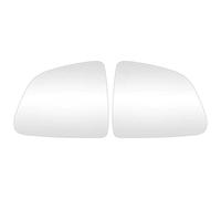 For Model 3 For Y For X For S Car 800R Wide-Angle Large Vision Rearview Heating Anti Dazzle Reversing 1Pair Door Wing Mirror(White,Model y)