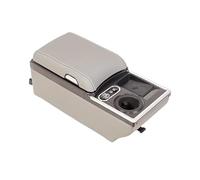 For Model Y Armrest Rear General Back Seat USB Port Wireless Charging Universal Car Armrest Box With Cup Holders(Grey)