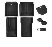 For Model Y For Juniper 2025 Center Armrest Hidden Storage Box Cup Holder Charger Pad Console Organizer Accessories