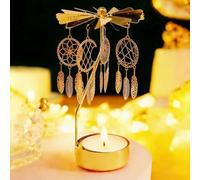 for Mom, Spinning Candle Holder, Rotating Carousel Tealight Candle Holder, Unique Birthday Gift For Women, Mom, Sister, Christmas, Valentine's Day, Party Decor, Gift (Dream Catcher)