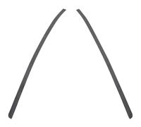 for Mondeo 2001-2007 Front Outer Windshield Trim Pillar Windscreen Pressure Rubber Sealing Strip Sliding Door Seal(1pair)