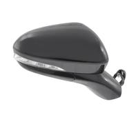 For Mondeo For Fusion 2013-2020 Car Power Mirror Rearview Mirror Assembly Electric Folding Lens Adjustment Heating Full Complete Door Wing Mirror Unit(Right 6 Wire Black)