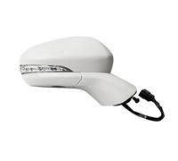 For Mondeo For Fusion 2013-2020 Car Power Mirror Rearview Mirror Assembly Electric Folding Lens Adjustment Heating Full Complete Door Wing Mirror Unit(Right 13 Wire White)