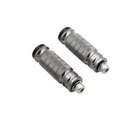 For Monster 1100 For EVO 2011 2012 2013 Motorcycle Footpeg Pedal Footrests Footpegs Universal 8mm Foot Peg Rear Set FootPeg Foot Pedal(Gray)