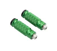 For Monster 696 796 1100 For S2R For S4R For S4RS Motorcycle Footpeg Pedal Footrest Foot Pegs Universal 8mm Peg Rear Set FootPeg Front Footrest Pedal(Green)