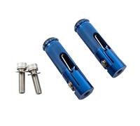 For Monster 696 796 1100 For S2R For S4R For S4RS Motorcycle Footpeg Pedal Footrest Foot Pegs Universal 8mm Peg Rear Set FootPeg Front Footrest Pedal(Folding B blue)