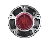 For Monster 796 696 795 2009-2014 1100/S For EVO For DIESEL Motorcycle Fuel Tank Cap Airbox Modified Oil Gas Cover Fuel Gas Tank Cap(Full Red Type-S)