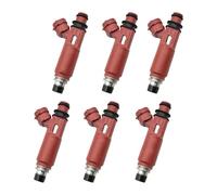 For Montero 3.5L V6 2001 2002 OEM MD357267 195500-3970 6X Fuel Injector Nozzle Fuel Spray Nozzle Fuel Injectors Engine Fuel Injection Nozzle