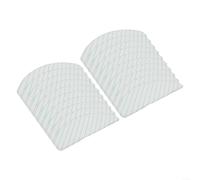for Mop Pads for Ecovacs for deebot for t9 for t8 for aivi N8 for Pro - 20 Pack Machine Washable Replacement Mopping Cloths Robot Cleaner Supplies White 24x9.5cm(20pcs)