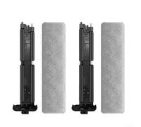 for Mop Stand Replacement for Dreame for aqua 10 Pro Track Ultra with Cloth - Absorbent Cotton Mop Head for Home Floor Care Accessories 2 Sets(1+2)