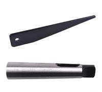 For Morse Taper Adapter MT1 to MT2, Ejecting Drift Sleeve for Conical Tools, Crafted from 45# Steel with 0 015mm Features