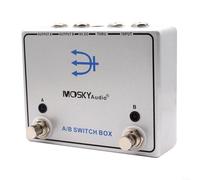 for MOSKYAUDIO A/B Switch Box Guitar Effects Pedal, Signal Router to Two Amp Paths with Thru Output for Constant Tuning, Heavy-Duty Metal Shell Switcher for Live Performance
