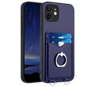 for MOTO Edge 50 Neo/S50 5G Wallet Case with Card Holder, MOTO Edge 50 Neo/S50 5G Case with Blocking for Women Men, Shockproof Protective Ring Stand Phone Cover for MOTO Edge 50 Neo/S50 5G,blue