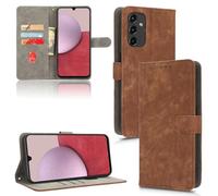 for Moto Edge 50S Pro Case, Shock-Absorption Premium Smooth Leather Notebook Wallet Phone Cases with Kickstand Function Card Holder ID Slot Slim Flip Protective Cover for Moto Edge 50S Pro brown