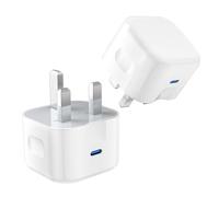 For Moto Pad 60 Neo Charger, Moto Pad 60 Neo Charger Plug, 20W USB C Charger Plug Fast PD Adapter Mains UK Wall charger (White)