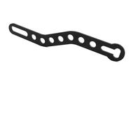 For Motorcycle Black Retro Exhaust Hanger Bracket Exhaust Muffler Pipe Fixing Tool Universal Motorcycle Exhaust Middle Link