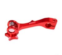 for Motorcycle Rear Brake Lever with Aluminum Alloy Construction to Provide Steady Brake Response and fit a Wide Range of for Motorcycle Models (Red)